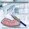 A2Z Scilab Flat Hollow Handle Tweezers, Bent Toothed 4.75L, Stainless Steel, Blue Band A2Z-ZR898 - alternate 3